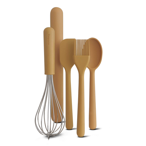 Kitchen Utensil Set | Mustard Baking Utensils | Tampocodesign