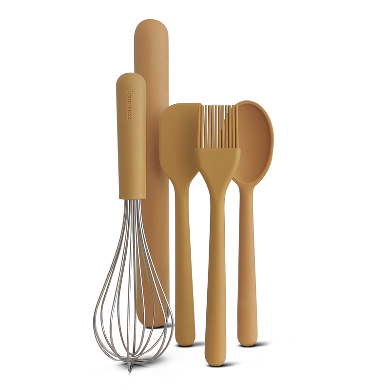 Kitchen Utensil Set | Mustard Baking Utensils | Tampocodesign